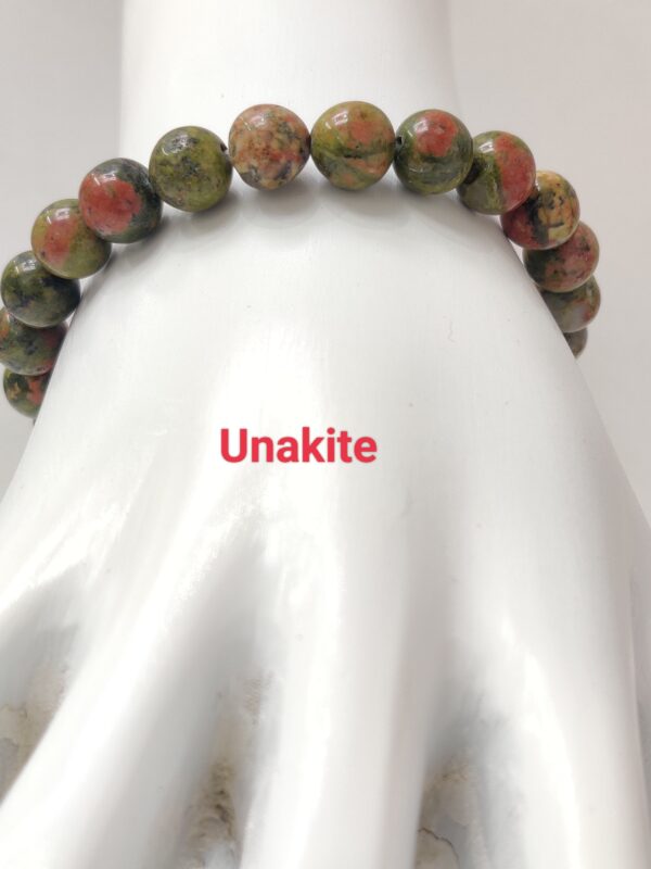 Unakite Stone Bracelet
